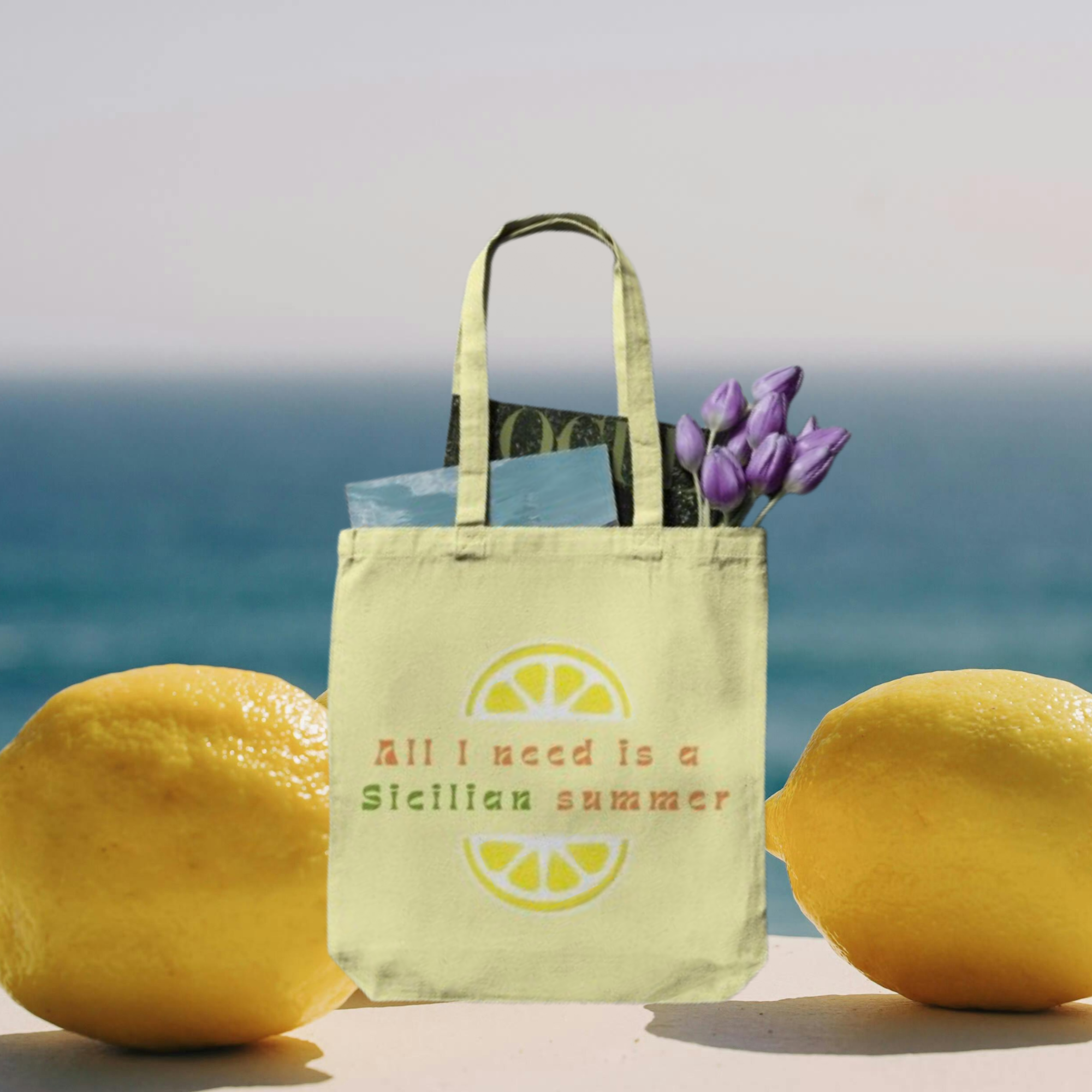 ALL I NEED IS A SICILIAN SUMMER | Tote Bag